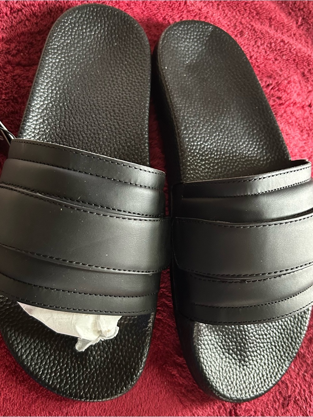 Pastry Black Slide Sandal Slippers